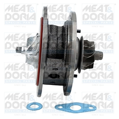 Core assembly, turbocharger